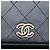 Bolso bandolera Chanel CC Stitched Calfskin Wallet on Chain negro - vista 5