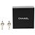Orecchini a clip Chanel White Resin Strass Rain Drop Bianco - vista 4