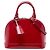 Borsa Louis Vuitton Monogram Vernis Alma BB rossa Rosso