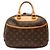 Borsa Louis Vuitton Monogram Trouville marrone