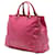 Borsa Prada Vitello Shine rosa  - vista 2