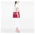 Borsa Prada Vitello Shine rosa  - vista 6