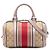 Borsa Boston e borsa a tracolla Gucci Small GG Canvas Web beige