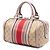 Borsa Boston e borsa a tracolla Gucci Small GG Canvas Web beige - vista 2