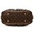 Borsa Louis Vuitton Monogram Mizi marrone - vista 3