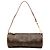 Borsa Louis Vuitton Monogram Papillon Pochette marrone
