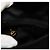 Mini borsa a tracolla Chanel Black Satin con perline Nero - vista 5