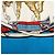 Sciarpa in seta Hermès Blue Marine et Cavalerie 90 - vista 4