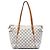Borsa Tote White Louis Vuitton Damier Azur Totally PM Bianco