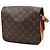 Borsa a tracolla Louis Vuitton Monogram Cartouchiere MM marrone - vista 2