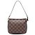 Pochette Trousse Louis Vuitton Damier Ebene Marrone