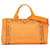 Borsa Prada Orange Canvas Canapa Bijoux Arancione