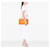Borsa Prada Orange Canvas Canapa Bijoux Arancione - vista 9