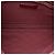Chanel Boy O Case Clutch aus gestepptem Caviar Rot Größe Medium - Ansicht 4