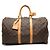 Borsa da viaggio Louis Vuitton Monogram Keepall 45 marrone