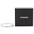 Bracciale rigido Chanel CC argentato placcato argento e strass costume - vista 5
