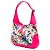 Borsa a tracolla Gucci Flora Canvas Jackie O Bouvier bianca Bianco - vista 2