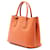 Borsa Double Saffiano Cuir Prada Medium Arancione - vista 2