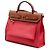 Borsa Hermès Toile Herbag Zip 31 rossa Rosso - vista 2