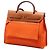 Borsa Orange Hermès Toile Herbag Zip 31 Arancione - vista 2