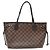 Tote Louis Vuitton Neverfull Damier Ebene PM Marron