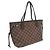 Tote Louis Vuitton Neverfull Damier Ebene PM Marron - vue 2