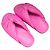 Sandali slide in pelle Balenciaga Rosa acceso Taglia 36 - vista 3