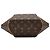 Borsa Louis Vuitton Monogram Ellipse PM Marrone - vista 3