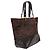 Borsa Christian Louboutin in pelo di pony sfumato marrone e nero - vista 9