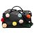 Borsa Fendi Medium Leather Pompom By The Way nera Nero