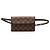 Pochette Florentine Damier Ebene marrone Louis Vuitton
