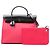 Borsa Hermès Toile Herbag Zip 31 rosa - vista 8
