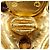 Orecchini a clip Chanel placcati in oro con strass a forma di diamante D'oro - vista 7
