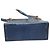 Céline Vintage Blue Celine Handtasche aus Eidechsenleder Blau - Ansicht 5