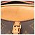 Borsa a tracolla Louis Vuitton Monogram Mini Deauville marrone - vista 6