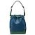 Borsa a secchiello Blue Louis Vuitton Epi Bicolor Noe GM