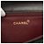 Borsa a tracolla Chanel Medium CC in agnello trapuntato nero - vista 5