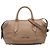 Brauner Burberry Kirley Satchel aus Leder Medium