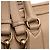 Brauner Burberry Kirley Satchel aus Leder Medium - Ansicht 10