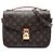 Borsa Louis Vuitton Monogram Pochette Metis marrone
