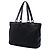 Tote Abbey in tela GG Gucci nera con tasca e anello a D Nero - vista 2