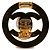 Chanel CC Gold Plated Turn Lock Runde Clip-On Ohrringe Golden - Ansicht 3