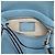 Borsa Nano Puzzle in pelle di vitello blu LOEWE - vista 5