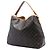 Borsa hobo Louis Vuitton Monogram Delightful GM marrone - vista 2