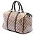 Borsa Boston Gucci Medium GG Crystal Joy beige - vista 2