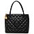 Chanel Caviar Medallion Tote Schwarz