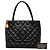Chanel Caviar Medallion Tote Schwarz - Ansicht 8