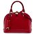 Borsa Alma BB Monogram Vernis rossa Louis Vuitton Rosso