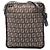 Borsa a tracolla in tela Fendi Zucchino marrone