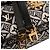 Borsa Satchel Pochette Metis in jacquard Monogram Louis Vuitton Since 1854 nero - vista 10